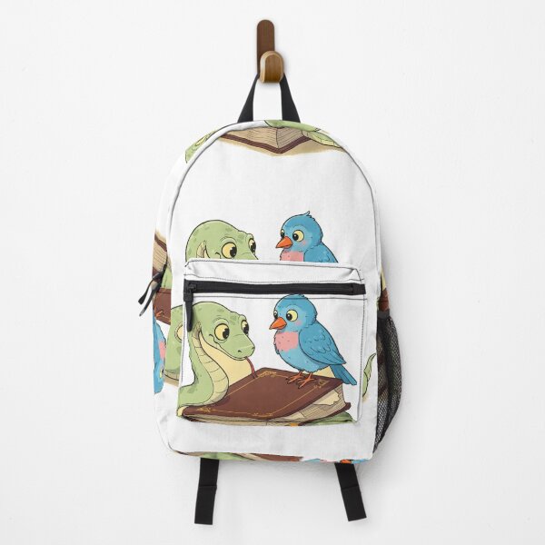 Item preview, Wise Snake and Bird on a Book designed and sold by Alta-store.