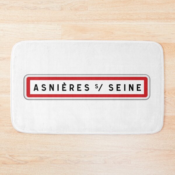 Aperçu de l'œuvre Panneau Asnières-sur-Seine, Hauts-de-Seine, Île-de-France créée et vendue par Panneaux et signalisations - NPOITEVIN.
