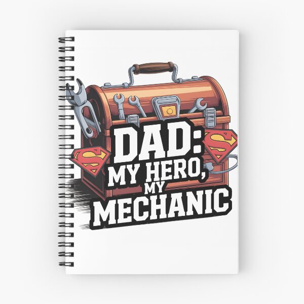 Item preview, Dad: My Hero, My Mechanic Digital Art | Super Dad Toolbox Father’s Day Print | Gift for Handy Dads 2025 designed and sold by AnnDesignStudio.