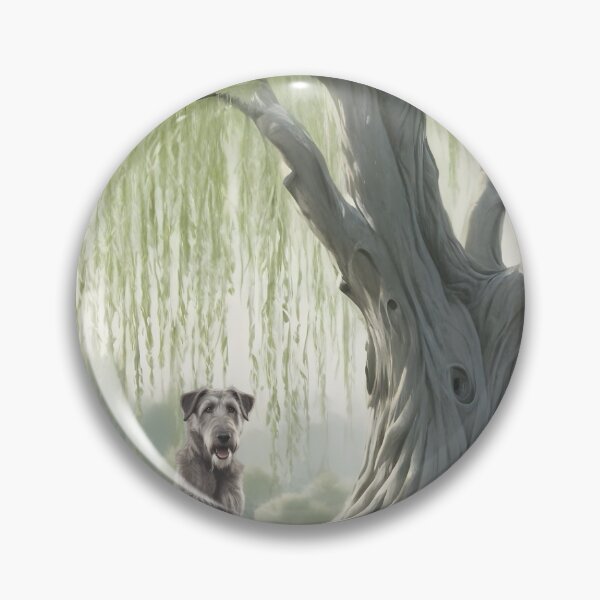 Item preview, Irish Wolfhound Under A Willow Tree designed and sold by NikkiBear67.