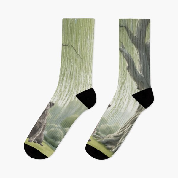 Item preview, Irish Wolfhound Under A Willow Tree designed and sold by NikkiBear67.