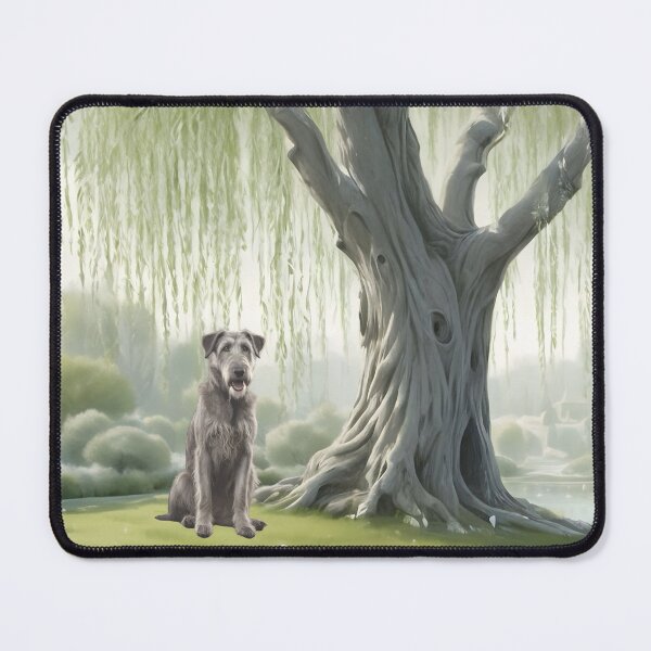 Item preview, Irish Wolfhound Under A Willow Tree designed and sold by NikkiBear67.