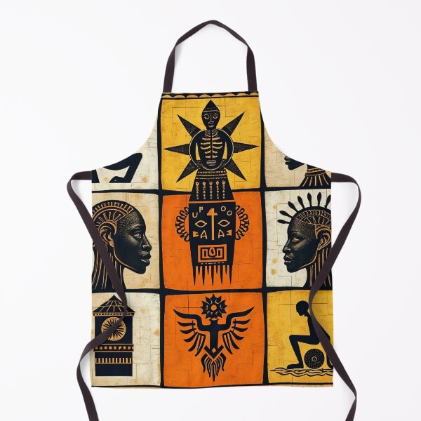 Item preview, Bold African Tribal Symbolism #5 designed and sold by BoBiloArt.