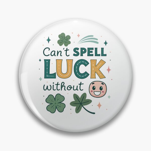 Artikelvorschau, Glück kann man nicht buchstabieren ohne entworfen und verkauft von Lucky 777.