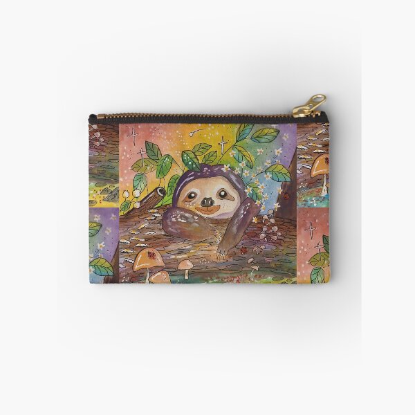 Item preview, Sloth on a Log designed and sold by RLawrenceArt.