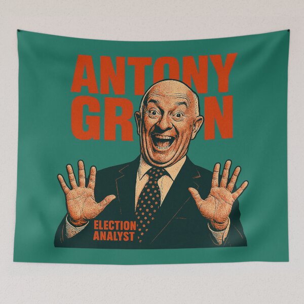 Item preview, Copy of Antony Green: Democracy Man designed and sold by zzz888.