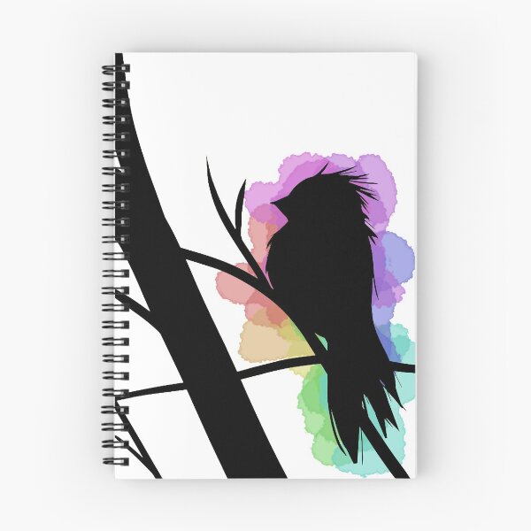 Item preview, Bird Silhouette Colourful Water designed and sold by onefredband.