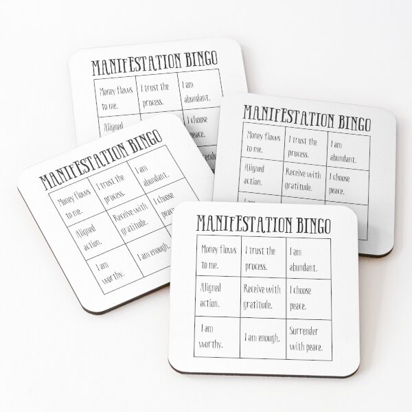 Item preview, MANIFESTATION BINGO designed and sold by BLACK TEAHH.