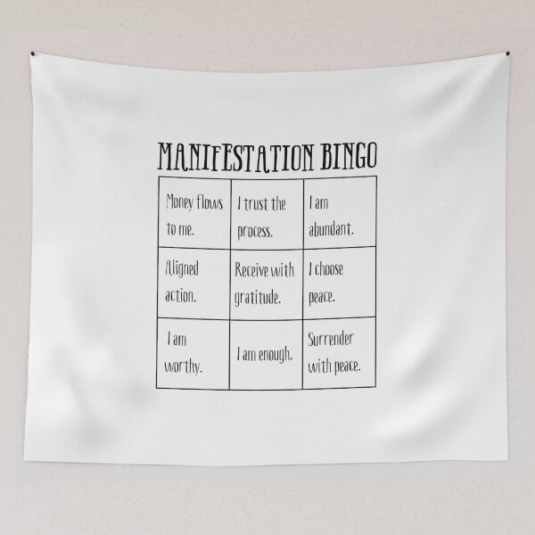 Item preview, MANIFESTATION BINGO designed and sold by BLACK TEAHH.