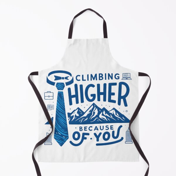 Item preview, Climbing Higher Because of You Father’s Day Print | Inspirational Dad Digital Art | Motivational Gift for Fathers 2025 designed and sold by AnnDesignStudio.