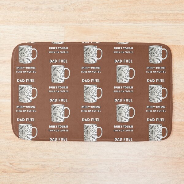 Item preview, Dad Fuel, Built Tough, Runs on Coffee, Funny Father's Day designed and sold by Itaya Art.