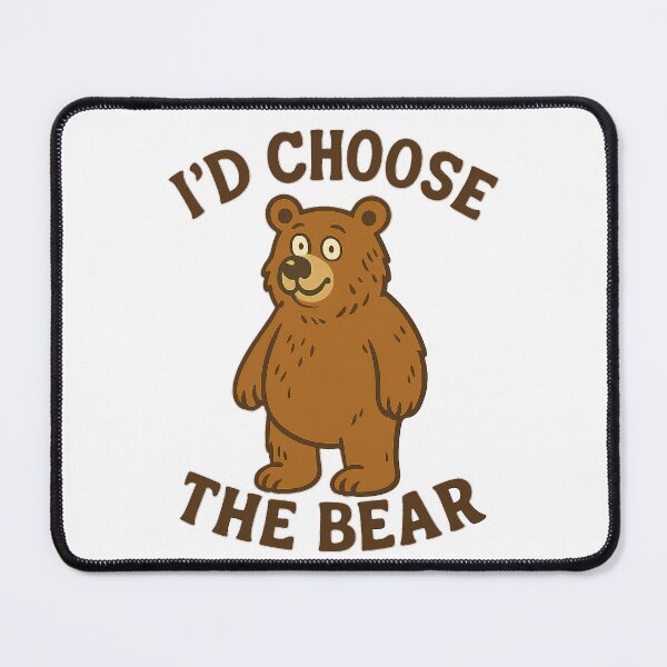 Item preview, Choose The Bear designed and sold by FreshPrintz LLC.