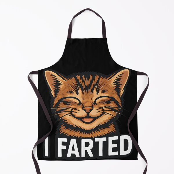 Item preview, Funny Cat Meme Shirt - “I Farted” Cute Kitten Face Design designed and sold by WAUZ.