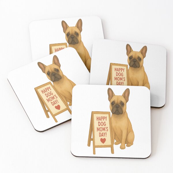 Item preview, Frenchie Cheers for Dog Moms! designed and sold by AbstractAnom.