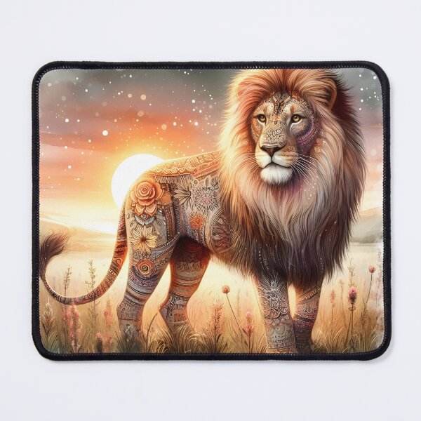 Item preview, Patterns of the Savanna Grassland Lion designed and sold by BreezyDawnDesigns.