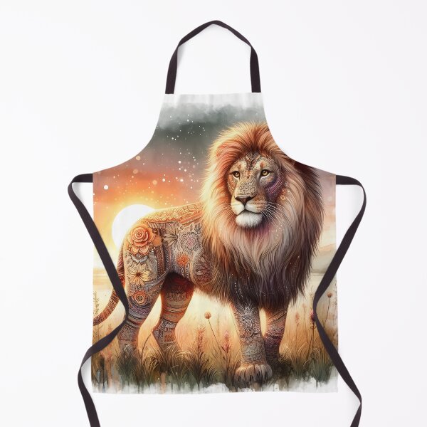 Item preview, Patterns of the Savanna Grassland Lion designed and sold by BreezyDawnDesigns.