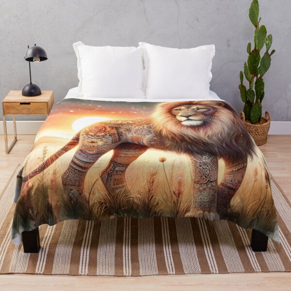 Item preview, Patterns of the Savanna Grassland Lion designed and sold by BreezyDawnDesigns.