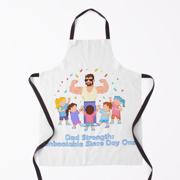 Item preview, Dad Strength: Unbeatable Since Day One Pixel Art | Fun Father’s Day Digital Print | Retro Gamer Dad Gift 2025 designed and sold by AnnDesignStudio.