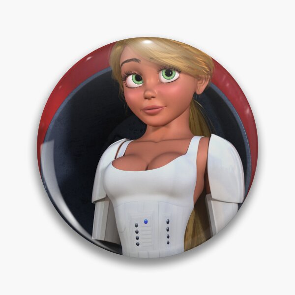 Item preview, Rapunzel in white armor designed and sold by Péter Kondás.