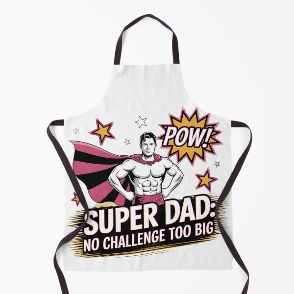 Item preview, Super Dad! Super Powers! POW! Comic Hero Father’s Day T-Shirt | Playful Dad Superhero Vector Design 2025 designed and sold by AnnDesignStudio.