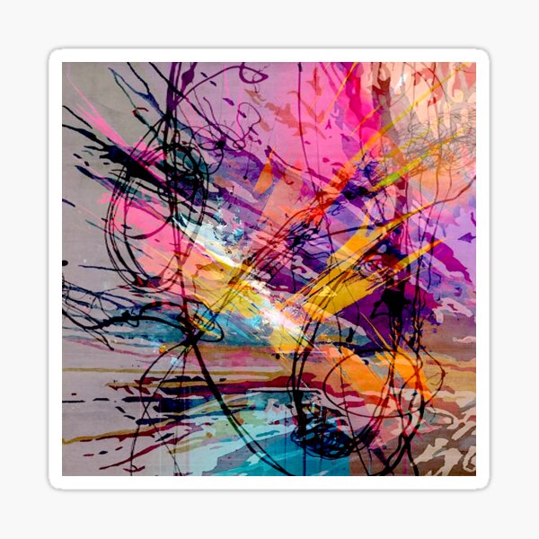 Item preview, Explosion Abstract designed and sold by ViaARTfactory.