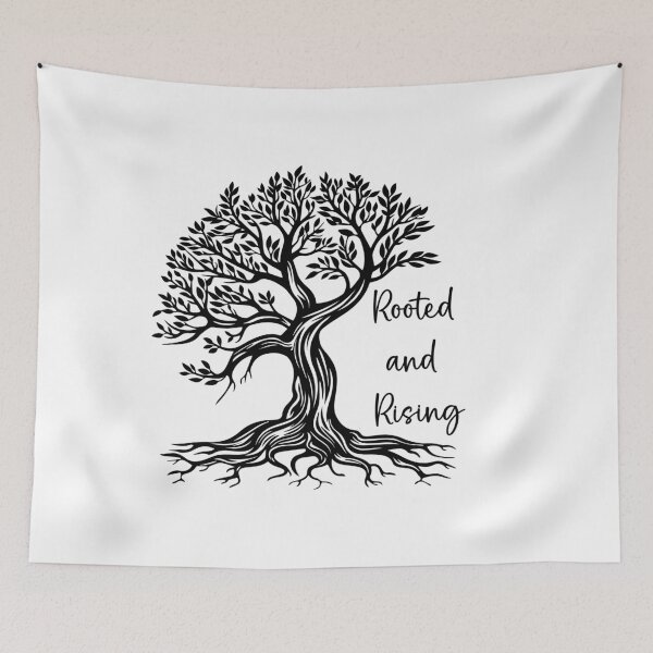 Item preview, Rooted and Rising- MENTAL HEALTH AND MINDFULNESS designed and sold by La-Nuna.