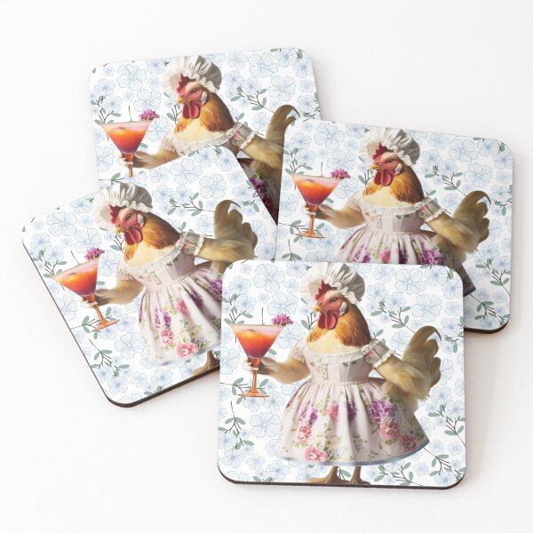 Item preview, Chicken lady cottage design designed and sold by Jessica Brauer Design's.