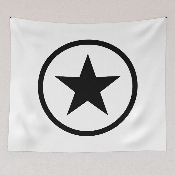 Item preview, Star Circle / BLACK designed and sold by StudioDestruct.