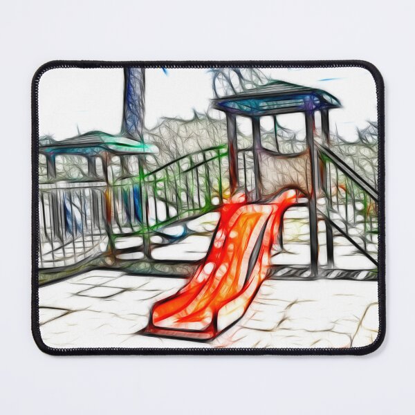Item preview, Kids Playground slide Abstract designed and sold by nhk999.