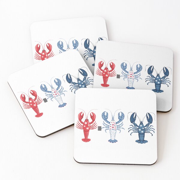 Item preview, Patriotic Lobsters designed and sold by edenjoy-designs.