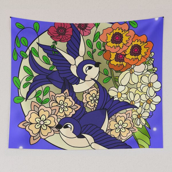 Item preview, Moonlit Garden designed and sold by Snowflake Company Online Store.