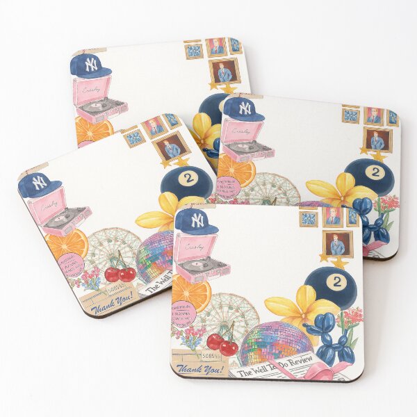Item preview, Whimsical Pop Culture Collage | Colorful Retro Aesthetic designed and sold by weirdfishes123.