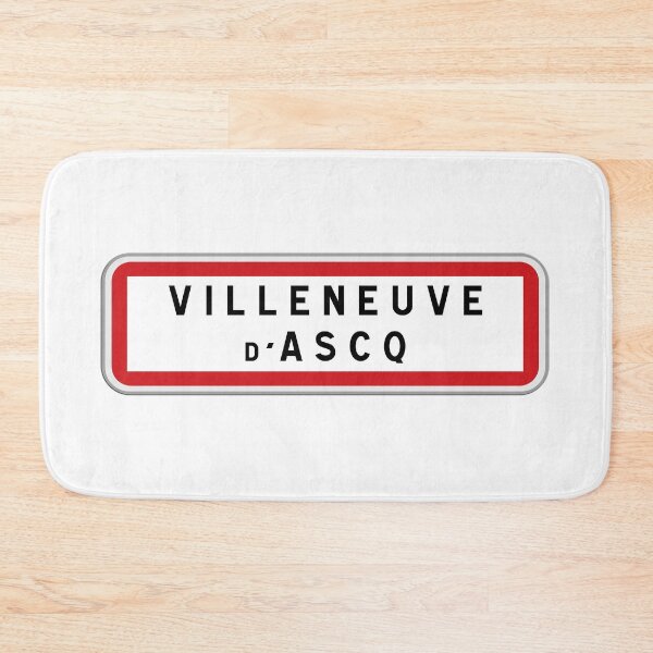 Item preview, Villeneuve-d'Ascq sign, North, Hauts-de-France designed and sold by Panneaux et signalisations - NPOITEVIN.