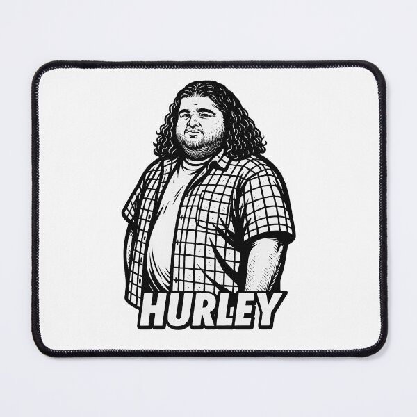 Item preview, Lost Hurley designed and sold by StickerPOP-now.