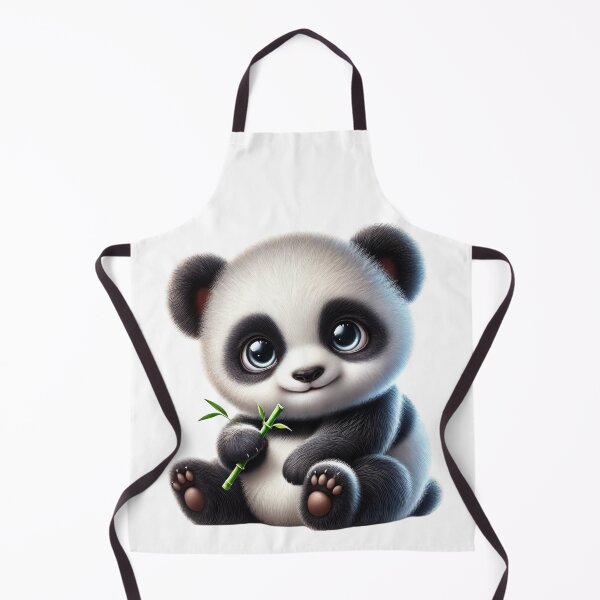 Item preview, Baby Panda with Bamboo – Cute & Charming Illustration designed and sold by FusiTink.