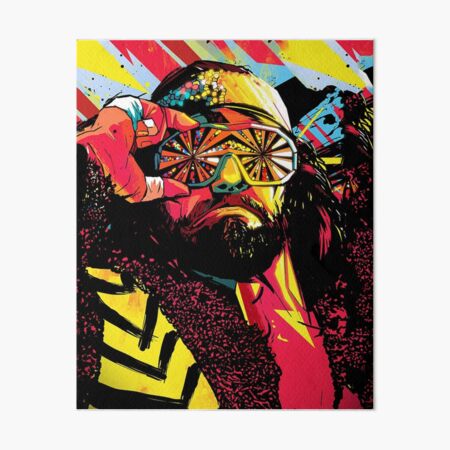 machoman!! Art Board Print