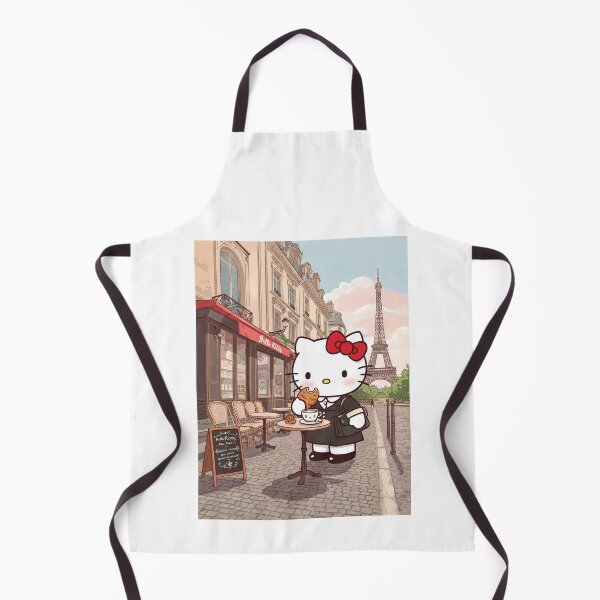Item preview, Hello Kitty in Paris Eiffel tower and croissant designed and sold by PYXOO.