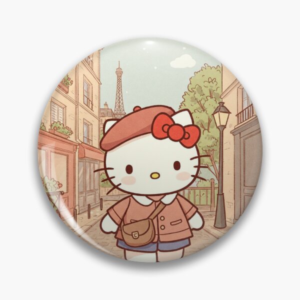 Artikelvorschau, Hello Kitty in Paris am Montmartre entworfen und verkauft von PYXOO.