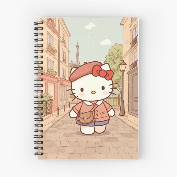 Artikelvorschau, Hello Kitty in Paris am Montmartre entworfen und verkauft von PYXOO.
