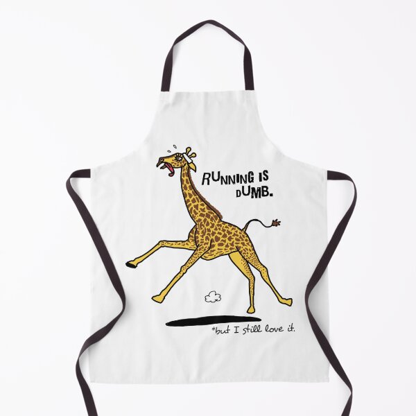 Item preview, Running is dumb Giraffe  designed and sold by mrcbrn.