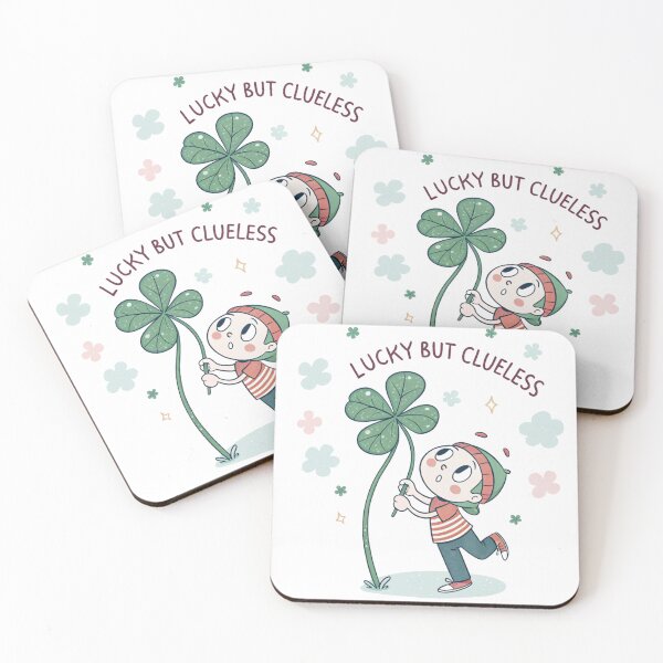 Item preview, Lucky but clueless designed and sold by Lucky 777.