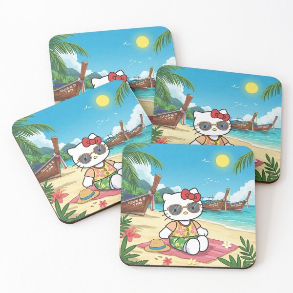 Item preview, Hello Kitty in Phuket Thailand beach long boat designed and sold by PYXOO.