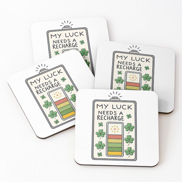 Item preview, My luck needs a recharge designed and sold by Lucky 777.