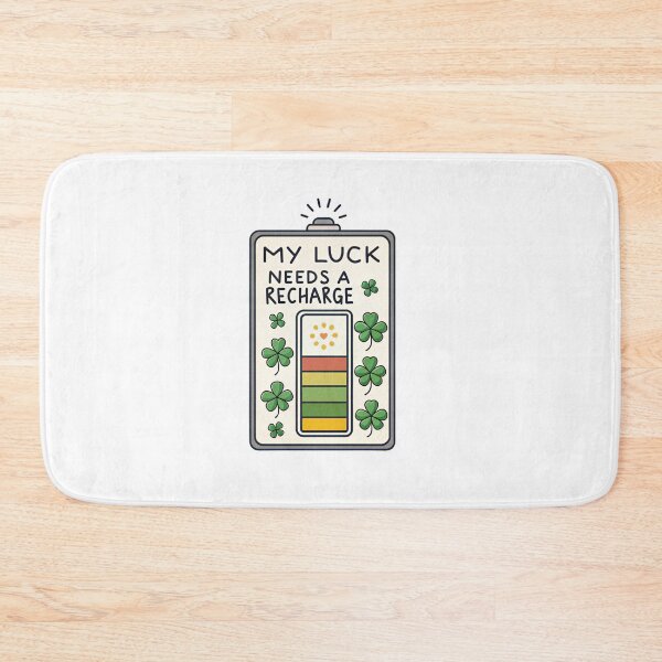 Item preview, My luck needs a recharge designed and sold by Lucky 777.