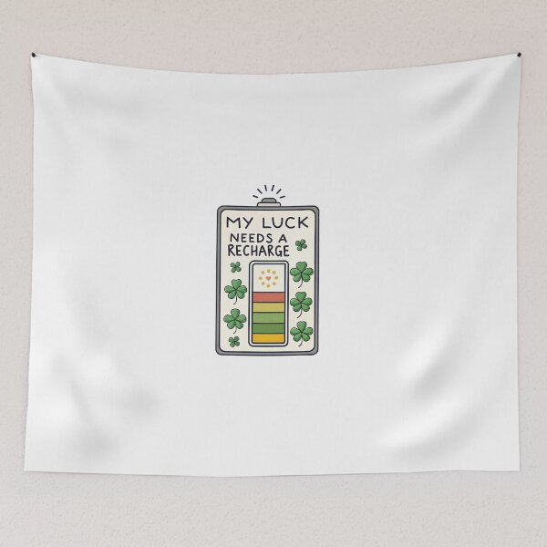 Item preview, My luck needs a recharge designed and sold by Lucky 777.