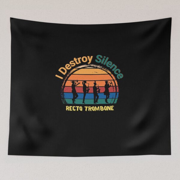 Item preview, I Destroy Silence Recto Trombone designed and sold by Naitsebas.