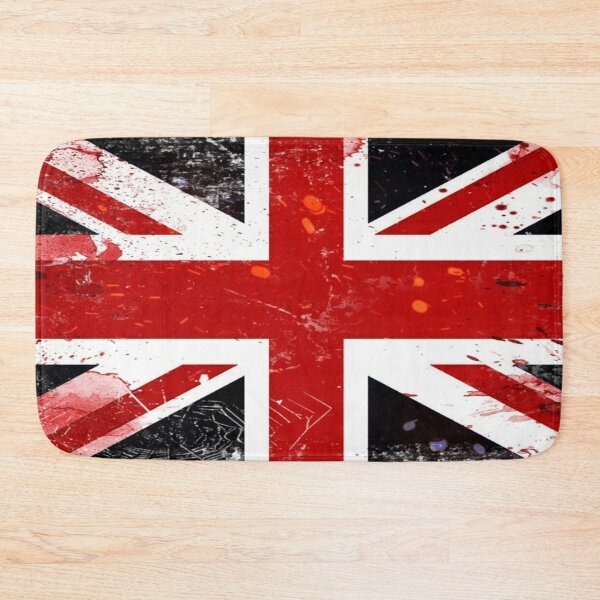 Artikelvorschau, Verzerrte britische Union Jack-Flagge entworfen und verkauft von Dragoncc.