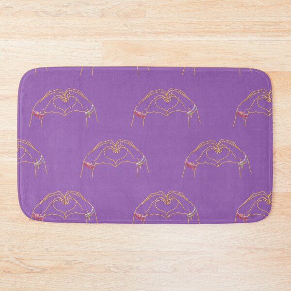 Item preview, Fearless Heart hands purple and gold designed and sold by jebsicka.