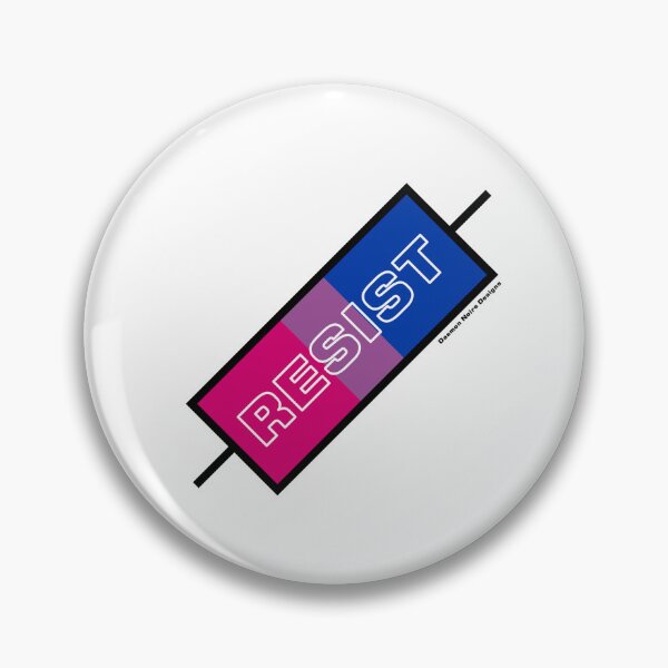 Item preview, Resist Bisexual Flag Colors designed and sold by daemonnoire.