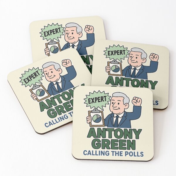 Item preview, Antony Green Expert Calling The Polls designed and sold by zzz888.